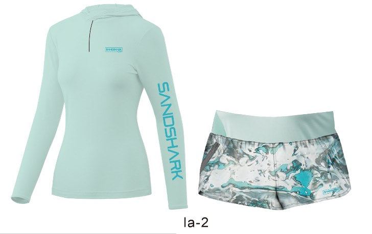 Girl's Seafoam with Shorts