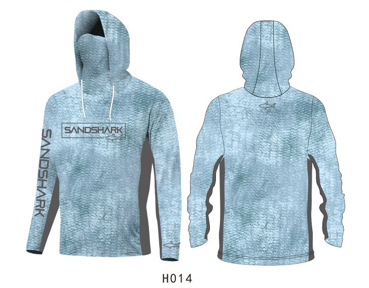 Blue Scale Tuna | Men's Performance Apparel | UPF50