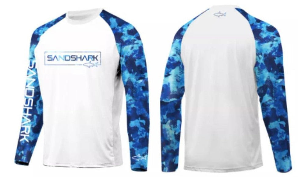 Men's Active Apparel - Blue/White Full logo