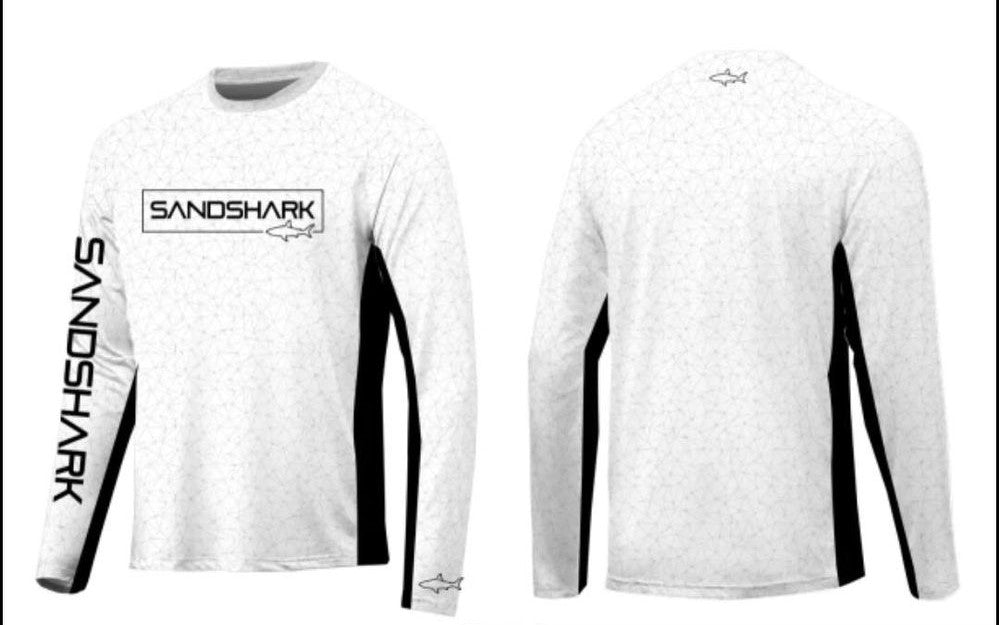 Men's UPF Active Apparel - Black/White Spider no hood