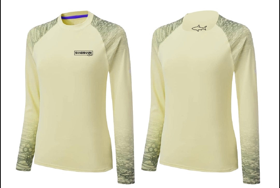 Women's UPF Active Apparel - Light Yellow