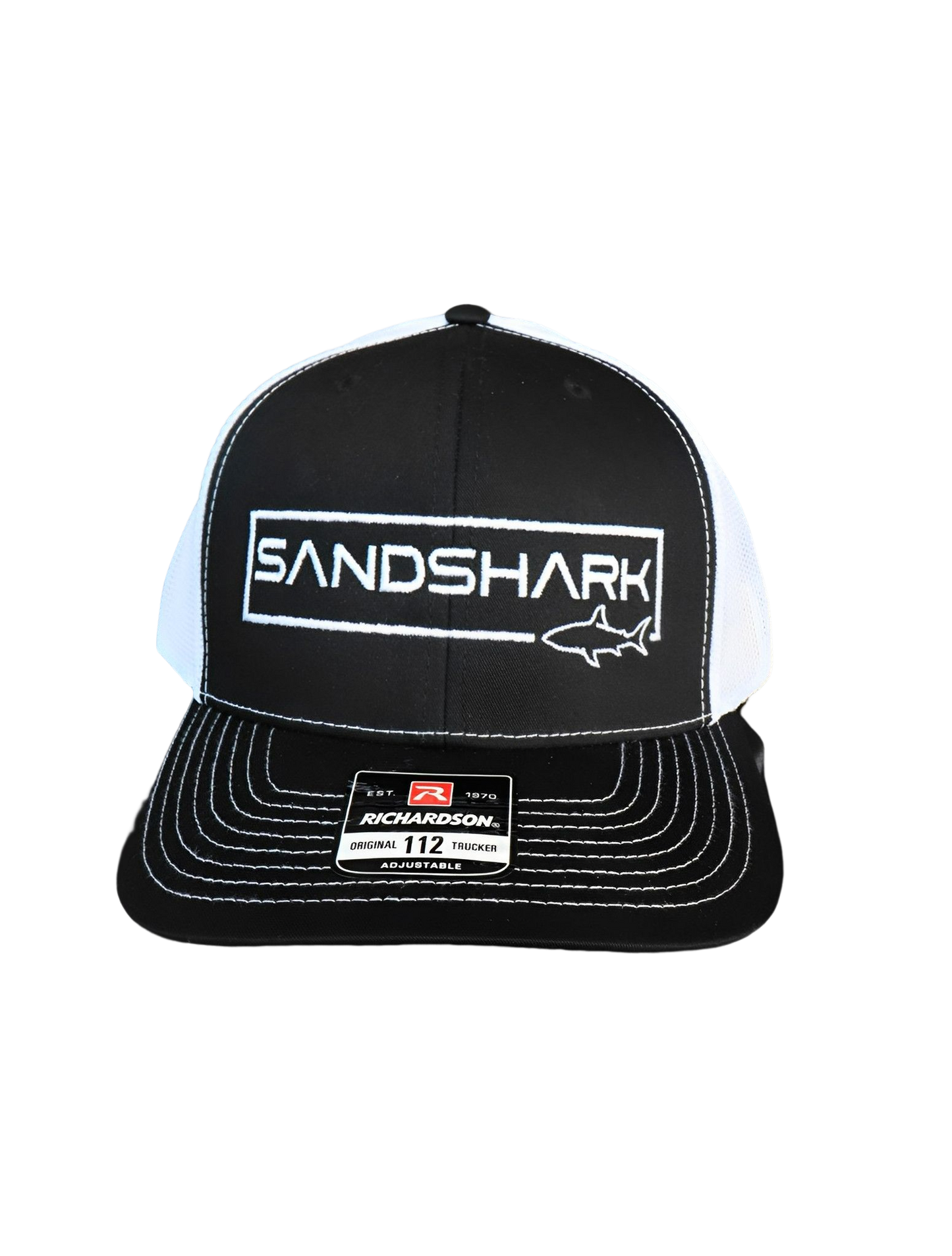 Classic Black and White Sandshark Hat