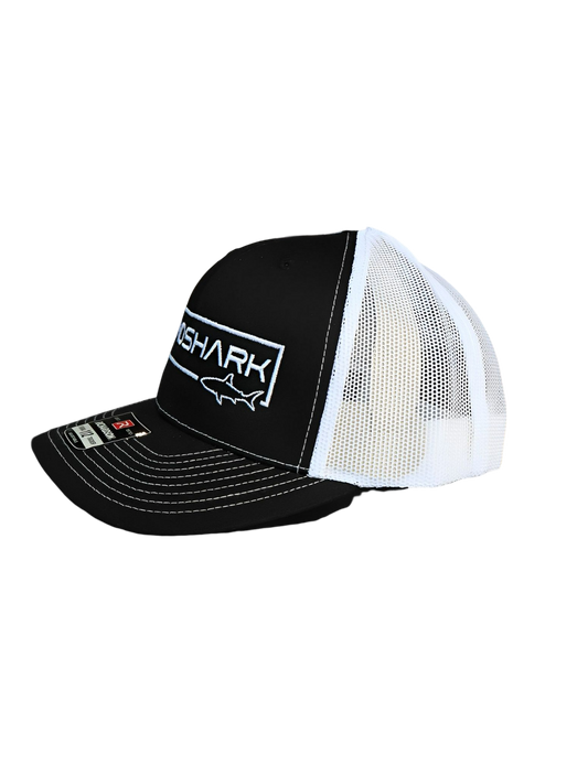 Classic Black and White Sandshark Hat